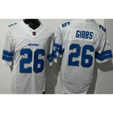 GIBBS #26 Men's Detroit Lions NFL Jersey 雄狮     (3代）