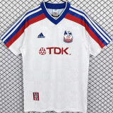 1998/1999 Crystal Palace Away White Retro Soccer Jersey