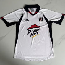 2001/2002 Fulham Home White Retro Soccer Jersey
