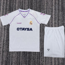 1990/1992 RM Home White Retro Kids Soccer Jersey