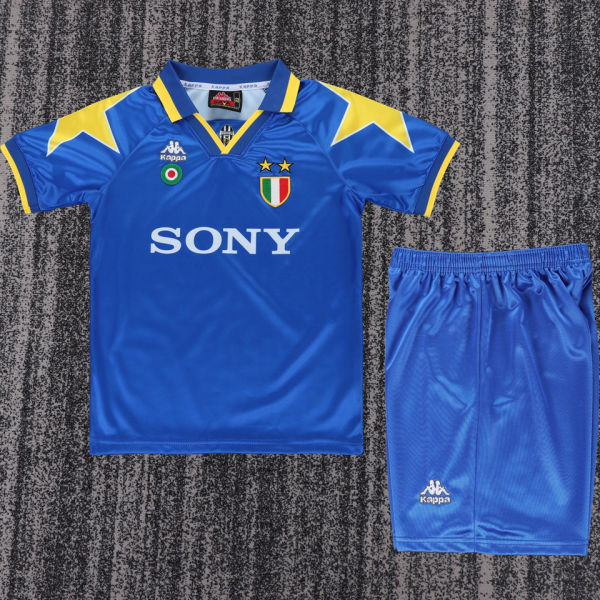 1995/1996 JUV Away Retro Kids Soccer Jersey