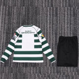 2001/2003 Lisbon Home Retro Kids Long Sleeve Soccer Jersey 长袖