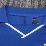 1997 Brazil Away Retro Kids Soccer Jersey