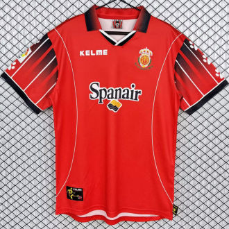 1998/1999 Mallorca Home Red Retro Fans Soccer Jersey
