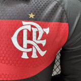 2026/27 Flamengo Home Player Version Long Sleeve Soccer Jersey