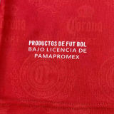 1996/1997 Deportivo Toluca Home Red Retro Long Sleeve Soccer Jersey 托卢卡