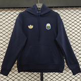 2026/27 Argentina Royal Blue Retro Style Hoody 小绣花 宝蓝色
