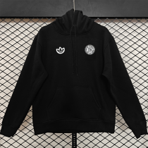 2026/27 Germany Black Retro Style Hoody 小绣花 黑色