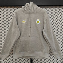 2026/27 Argentina Grey Retro Style Hoody 小绣花