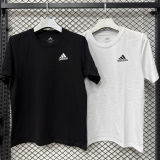 2026/27 AD White Casual Pure Cotton T-Shirt   T285 AD左上