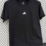 2026/27 AD Black Casual Pure Cotton T-Shirt  T284 AD中间