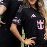 2026/27 Inter Miami Away Black Fans Soccer Jersey （With Star  带星）