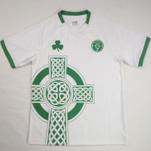 Ireland White Retro Soccer Jersey