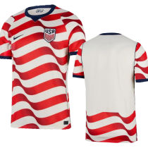2026/27 U.S  Home Fans Soccer Jersey 胸前实心红条