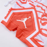 C2520 Jordan Casual Short Pants 虎纹橙
