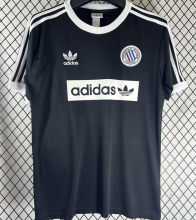2026/27 AD Black Retro Style Fans Soccer Jersey 圆领