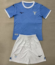2025/26 Lazio Home Blue Kids Soccer Jersey