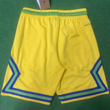 2026/27 Brazil Jordan Yellow Short Pants