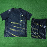 2026 PSG Dark Night Edition Black Player Version Kids Jersey 球员版童装  带星
