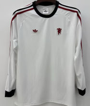 2026/27 M Utd Retro Syle Fans Long Sleeve Soccer Jersey