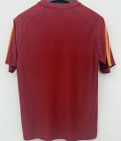 2026/27 Roma Red Retro Style Fans Long Sleeve Soccer Jersey