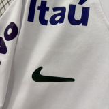 2026/27 Brazil White Casual Pure Cotton T-Shirt