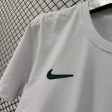 2026/27 Brazil White Casual Pure Cotton T-Shirt