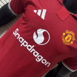 2026/27 M Utd Home Red Player Version Soccer Jersey