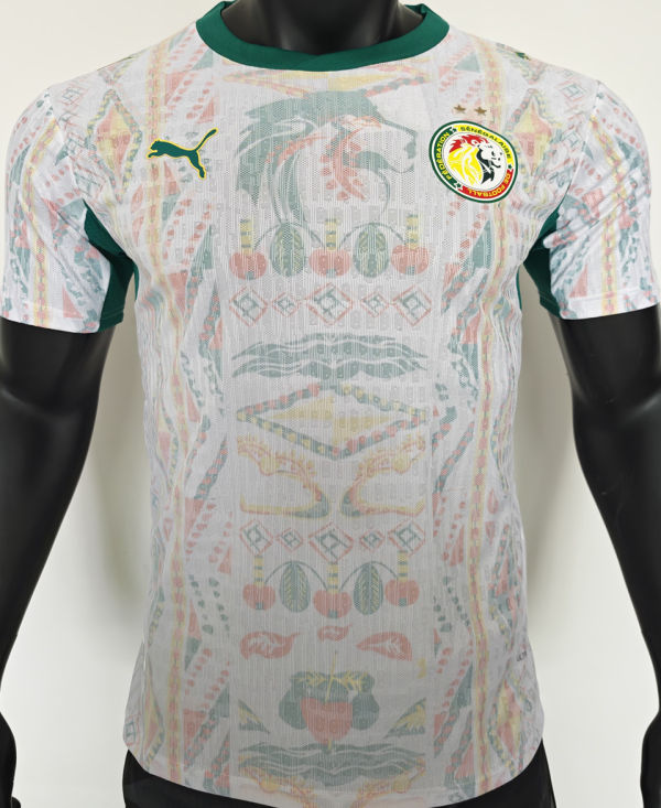 2026/27 Senegal Home White Player Version Soccer Jersey 2 星