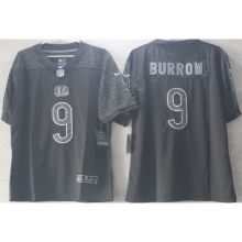 BURROW #9 Men's Cincinnati Bengals NFL Jersey 猛虎