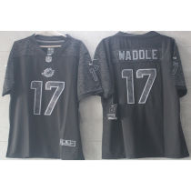 WADDLE #17 Men's Miami Dolphins NFL Jersey 海豚