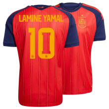 LAMINE YAMAL #10 Spain 1:1 Quality Home Red Fans Jersey 2026/27 ★★