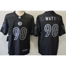 WATT #90 Men's Pittsburgh Steelers NFL Jersey 钢人
