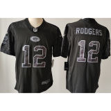 RODGERS #12 Men's Green Bay Packers NFL Jersey 包装工