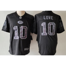 LOVE #10 Men's Green Bay Packers NFL Jersey 包装工