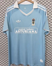 2026/27 Oviedo Blue Retro Style Soccer Jersey