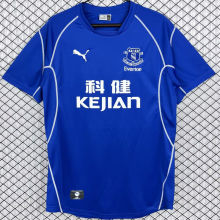 2002/2003  Everton Home Blue Retro Soccer Jersey
