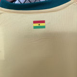 2026/27 Ghana Away Yellow Fans Soccer Jersey