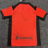 2025/26 AC Milan 4TH Red Fans Soccer Jersey