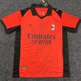 2025/26 AC Milan 4TH Red Fans Soccer Jersey