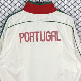 2010/2011 Portugal White Retro Windbreaker