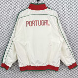 2010/2011 Portugal White Retro Windbreaker