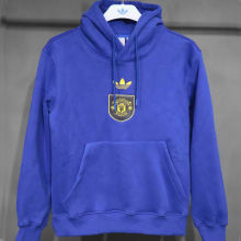 2026/27 M Utd Blue Retro Style Hoody