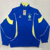 2026/27 Brazil Blue Windbreaker