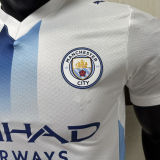 2026/27 Man City Away White Player Version Soccer Jersey