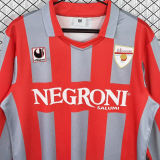 1995/1996 Cremona Home Retro Long Sleeve Soccer Jersey
