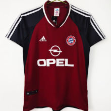 2001/2002 BFC Home Red Retro Soccer Jersey