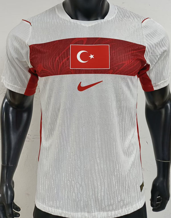 2026/27 Turkey Home White Player Version Soccer Jersey