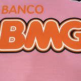2012/13 Santos Pink Retro Long Sleeve Soccer Jersey