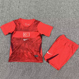 2026/27 Turkey Away Red Kids Soccer Jersey
